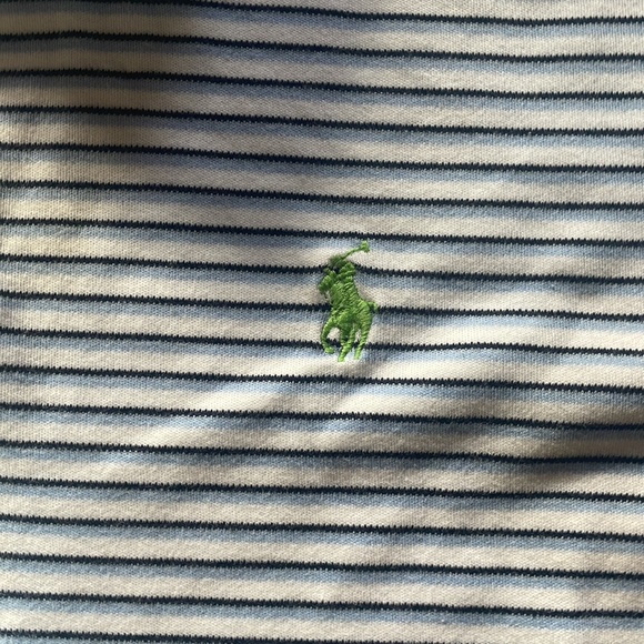 Mens stripped polo size large excellent condition - Picture 2 of 3